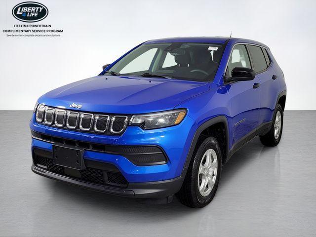 used 2022 Jeep Compass car, priced at $19,000