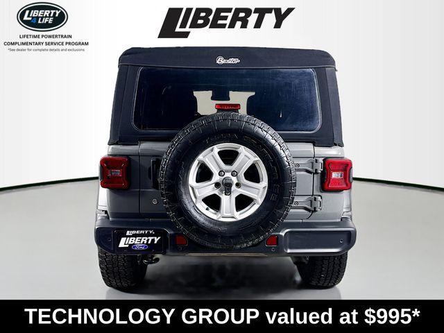 used 2020 Jeep Wrangler Unlimited car, priced at $22,500