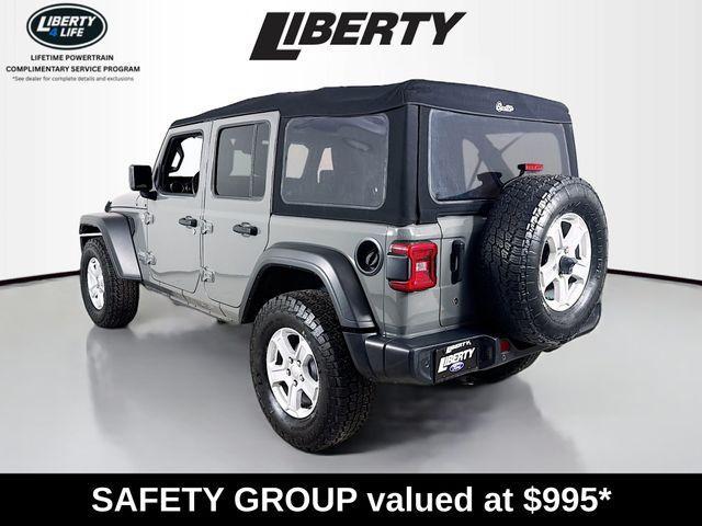 used 2020 Jeep Wrangler Unlimited car, priced at $22,500