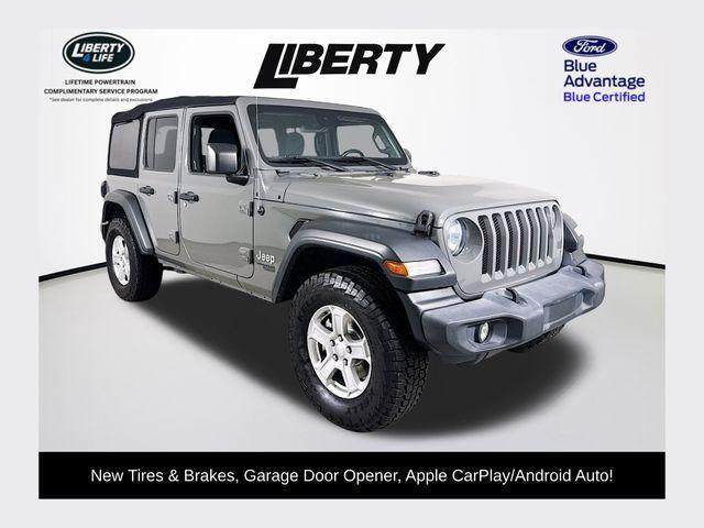 used 2020 Jeep Wrangler Unlimited car, priced at $22,500