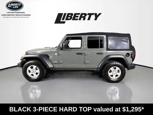 used 2020 Jeep Wrangler Unlimited car, priced at $22,500