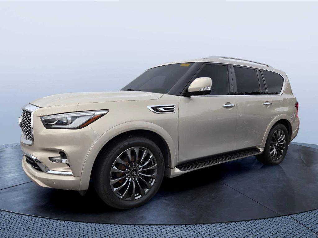 used 2021 INFINITI QX80 car, priced at $27,720