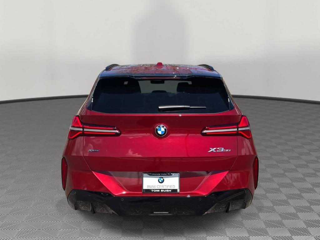 used 2025 BMW X3 car, priced at $54,487