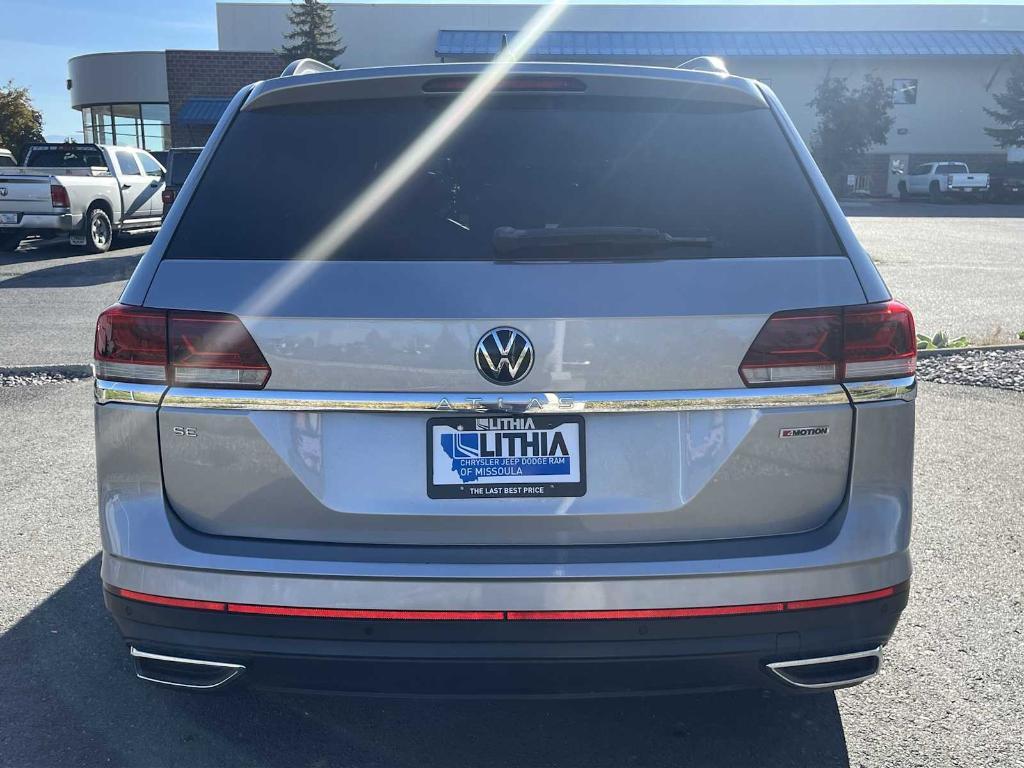 used 2021 Volkswagen Atlas car, priced at $22,996