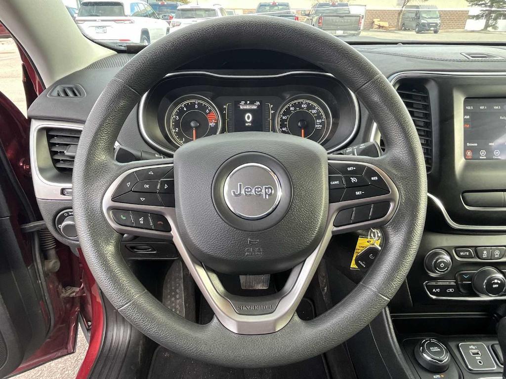 used 2021 Jeep Cherokee car, priced at $16,116