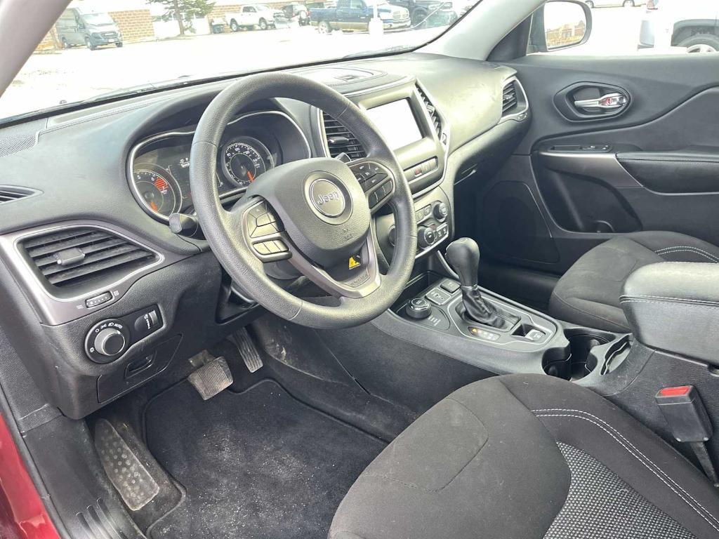 used 2021 Jeep Cherokee car, priced at $16,116