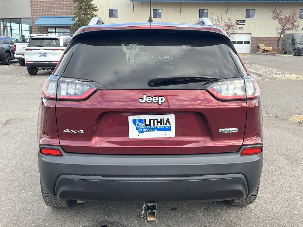 used 2021 Jeep Cherokee car, priced at $16,116