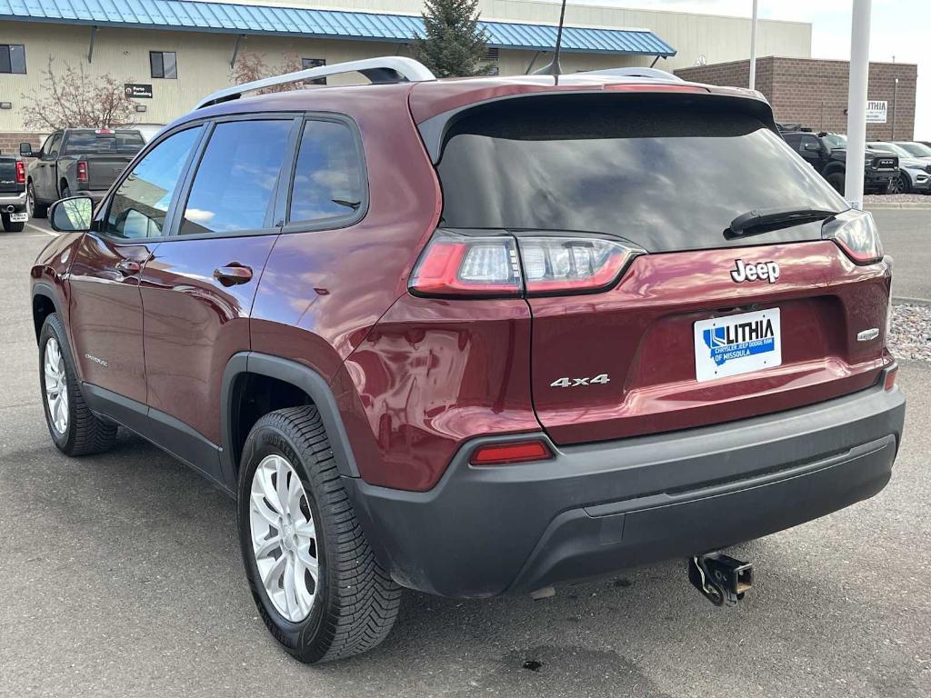 used 2021 Jeep Cherokee car, priced at $16,116