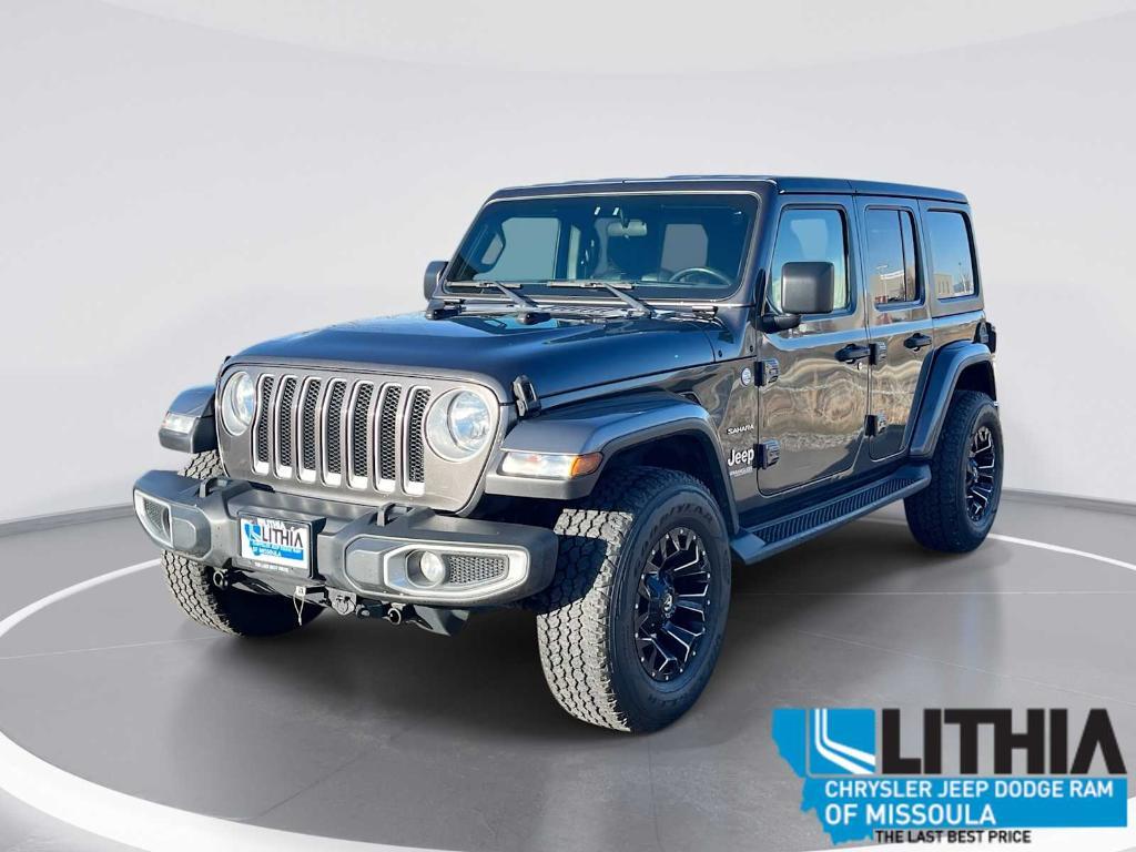 used 2018 Jeep Wrangler Unlimited car, priced at $21,292