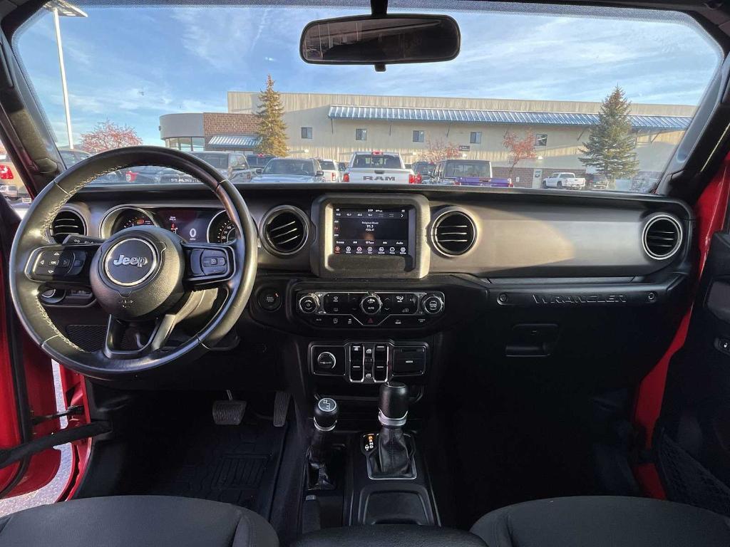 used 2021 Jeep Wrangler Unlimited car, priced at $19,500