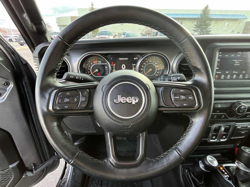 used 2021 Jeep Wrangler car, priced at $25,699