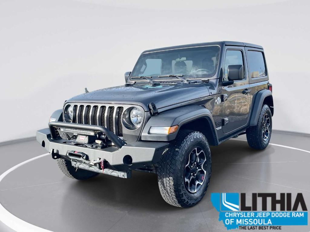 used 2021 Jeep Wrangler car, priced at $25,699