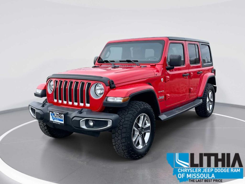 used 2020 Jeep Wrangler Unlimited car, priced at $24,779