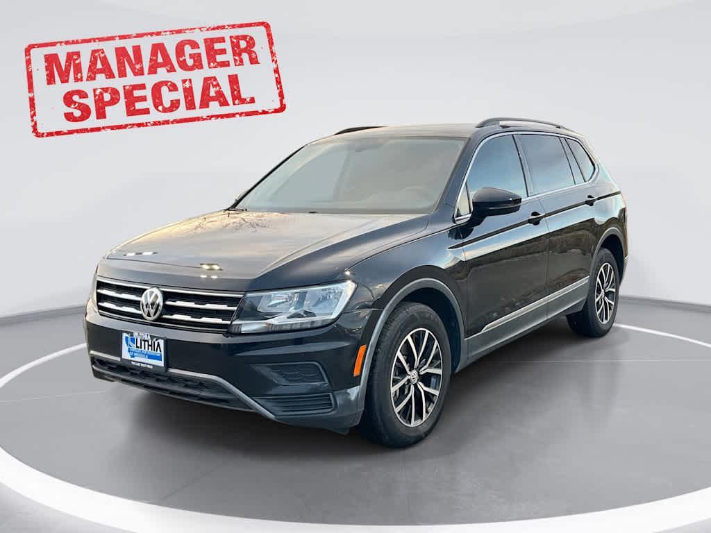 used 2021 Volkswagen Tiguan car, priced at $18,475