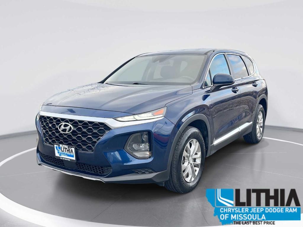 used 2019 Hyundai Santa Fe car, priced at $12,484