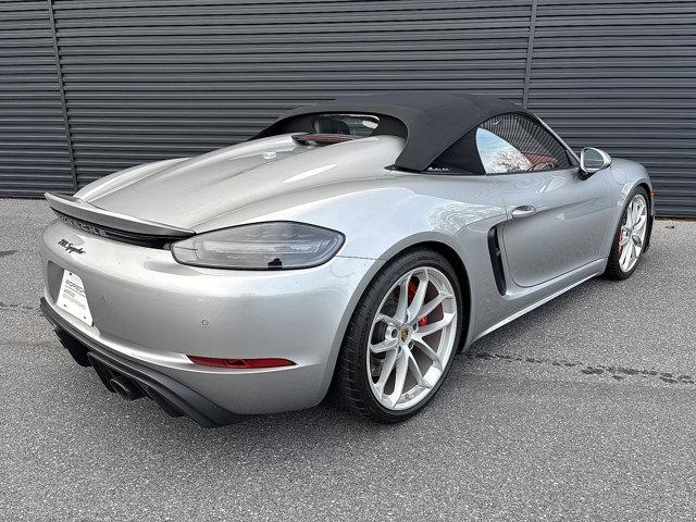 used 2021 Porsche 718 Spyder car, priced at $117,718