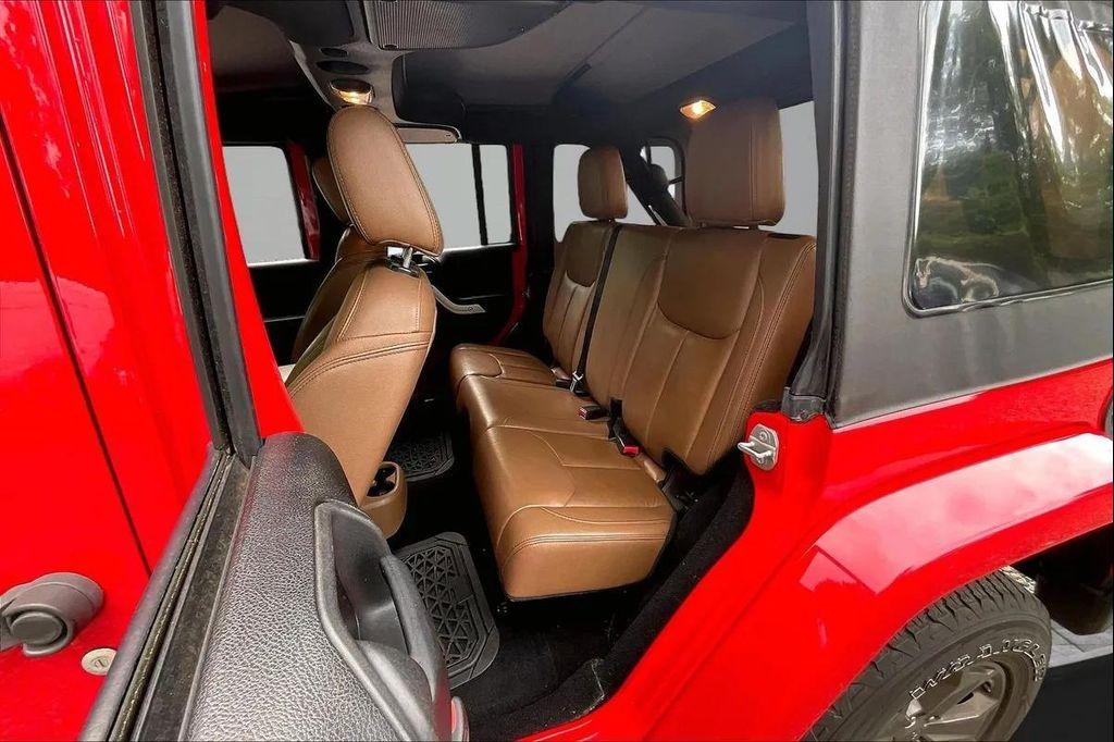 used 2016 Jeep Wrangler Unlimited car, priced at $19,995