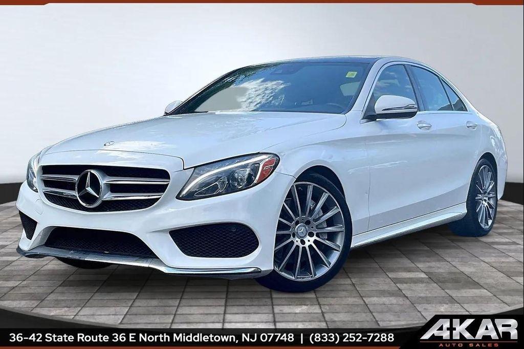 used 2017 Mercedes-Benz C-Class car, priced at $16,294