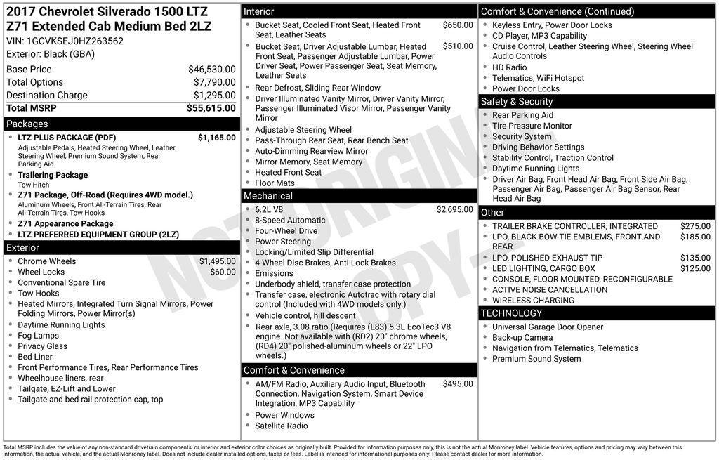 used 2017 Chevrolet Silverado 1500 car, priced at $29,900