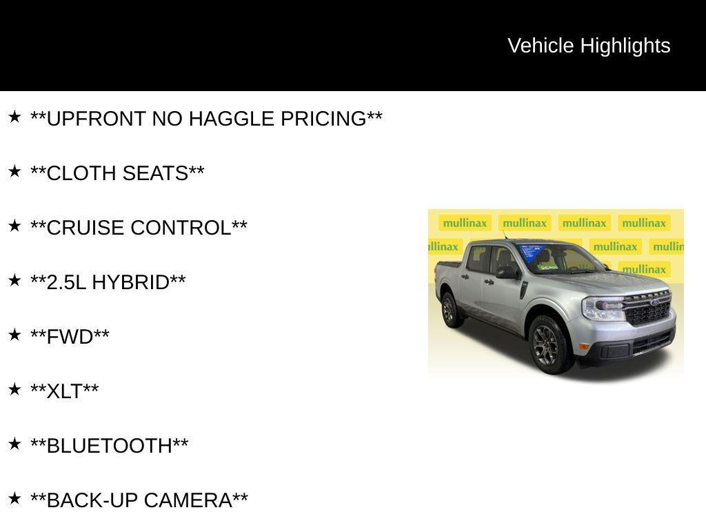 used 2024 Ford Maverick car, priced at $25,500