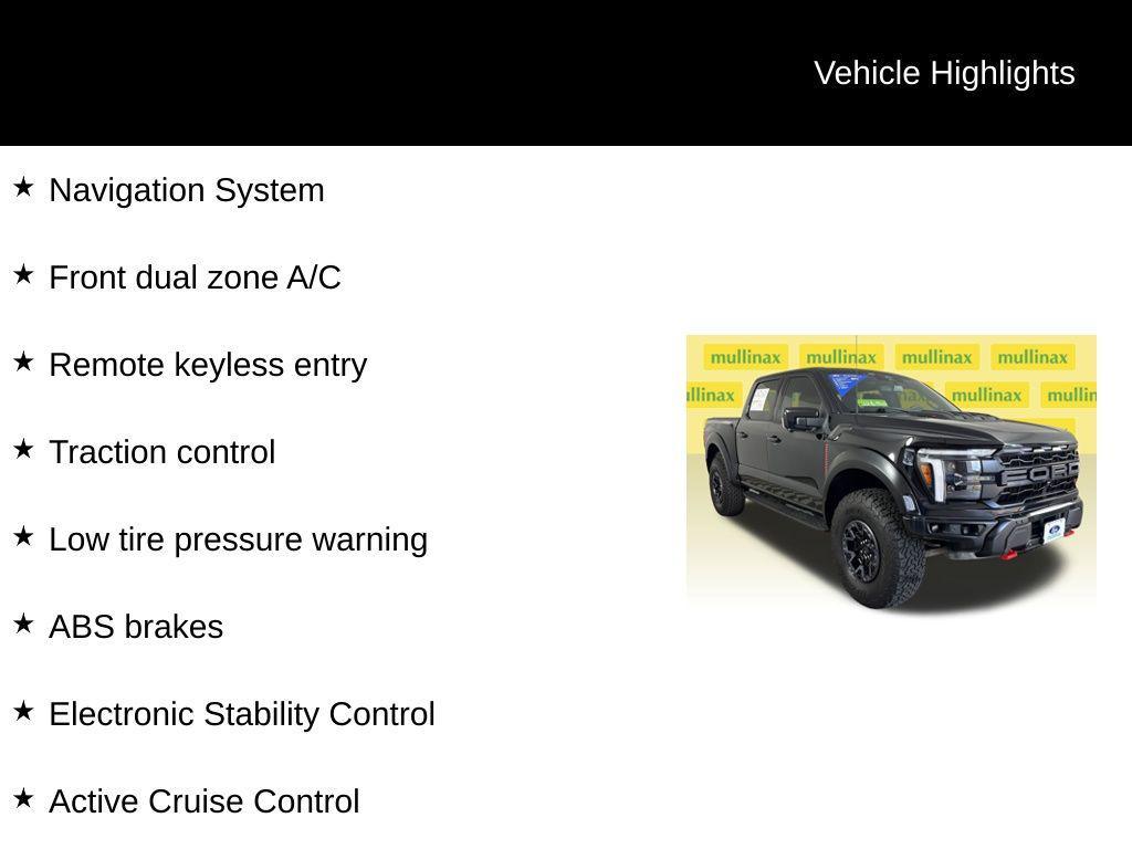 used 2025 Ford F-150 car, priced at $123,901