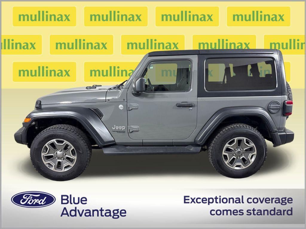 used 2018 Jeep Wrangler car, priced at $19,500