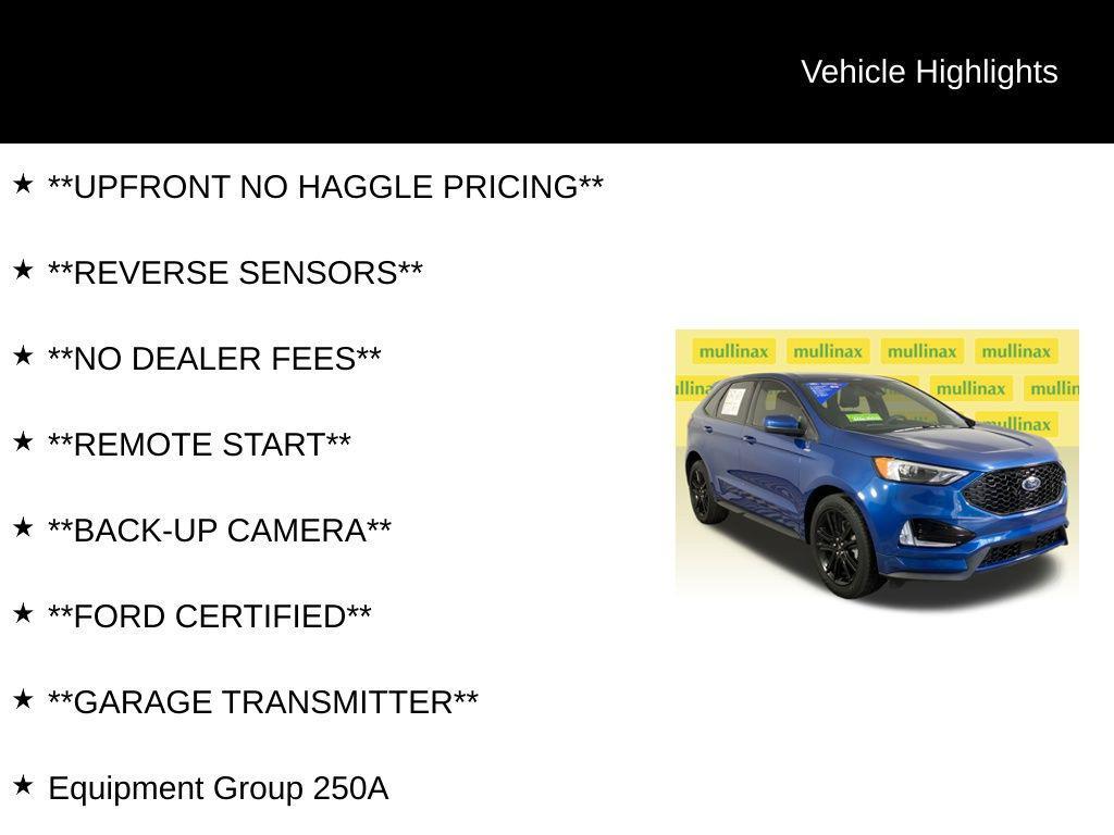 used 2022 Ford Edge car, priced at $19,900