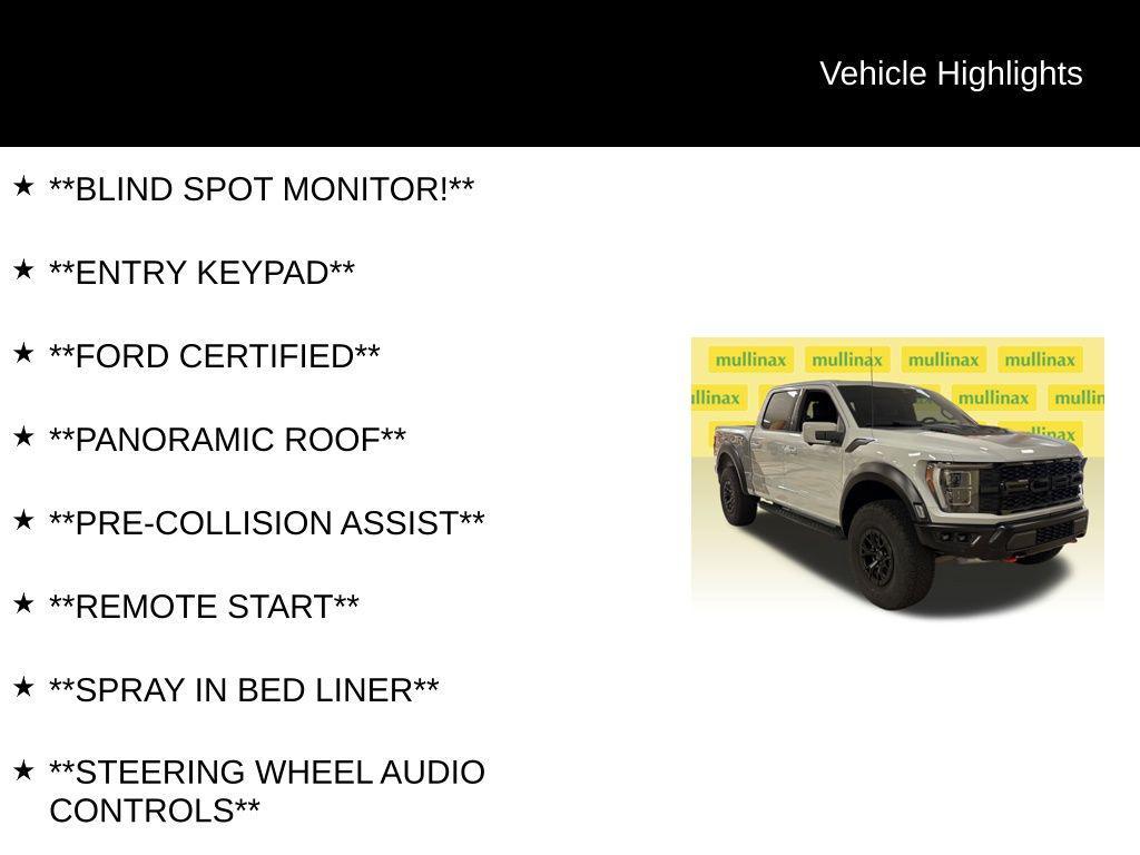 used 2023 Ford F-150 car, priced at $113,900
