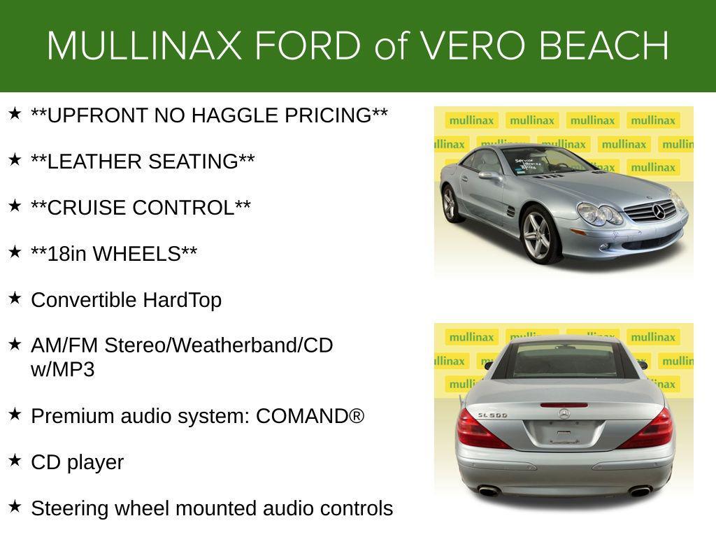 used 2006 Mercedes-Benz SL-Class car, priced at $8,500