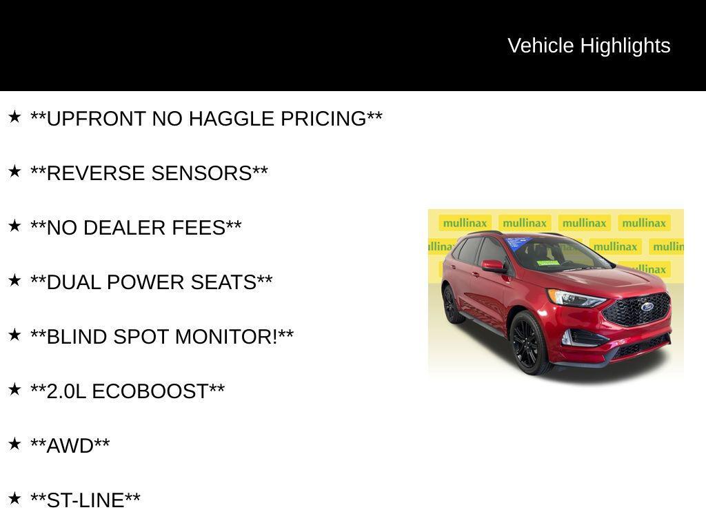 used 2022 Ford Edge car, priced at $26,000