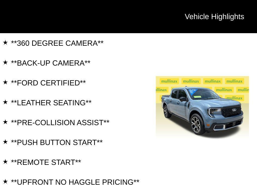 used 2025 Ford Maverick car, priced at $34,500