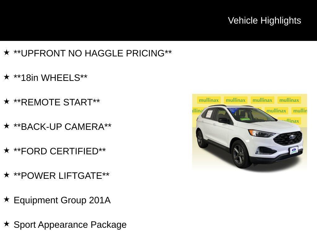 used 2022 Ford Edge car, priced at $21,900