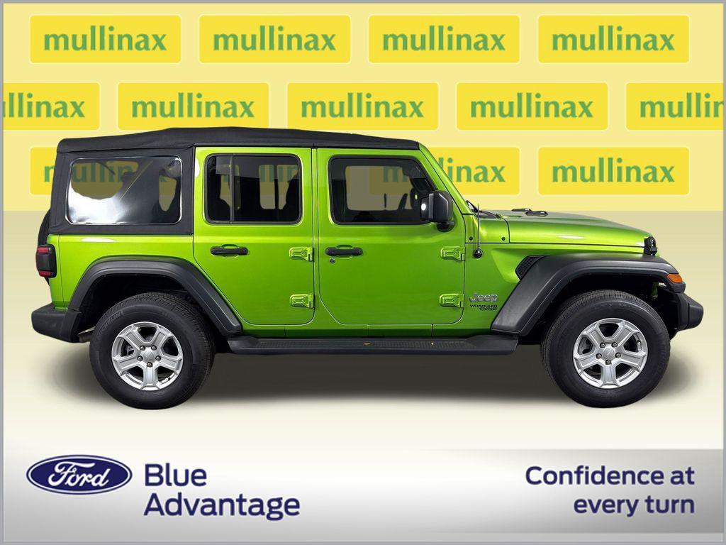 used 2019 Jeep Wrangler Unlimited car, priced at $20,251