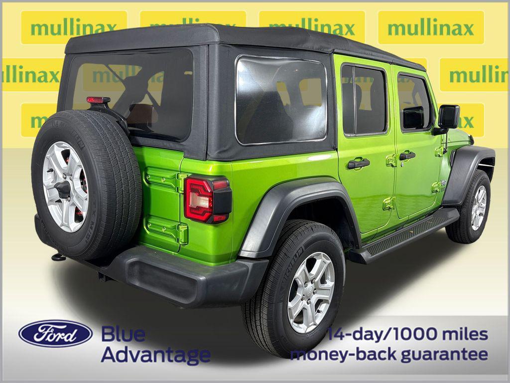 used 2019 Jeep Wrangler Unlimited car, priced at $20,251