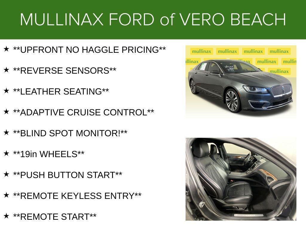 used 2020 Lincoln MKZ Hybrid car, priced at $18,900