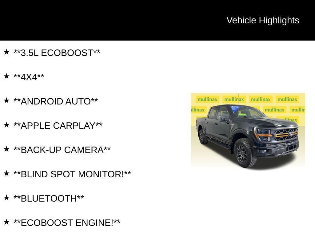 used 2024 Ford F-150 car, priced at $55,900