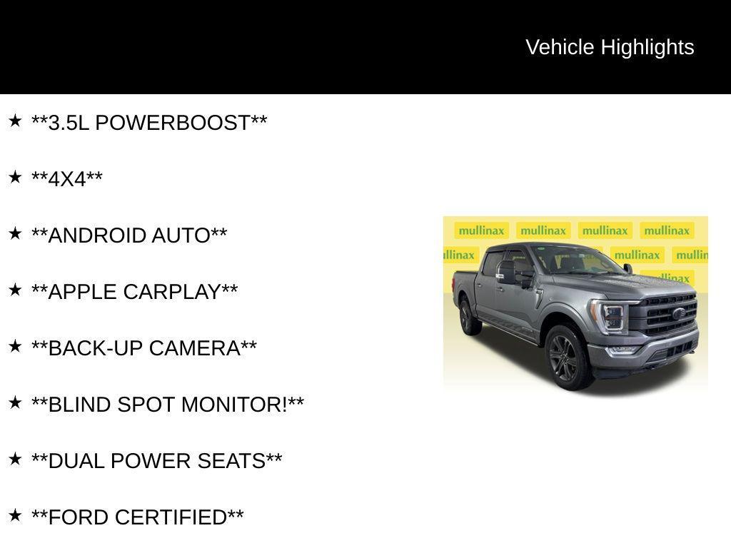 used 2023 Ford F-150 car, priced at $55,501