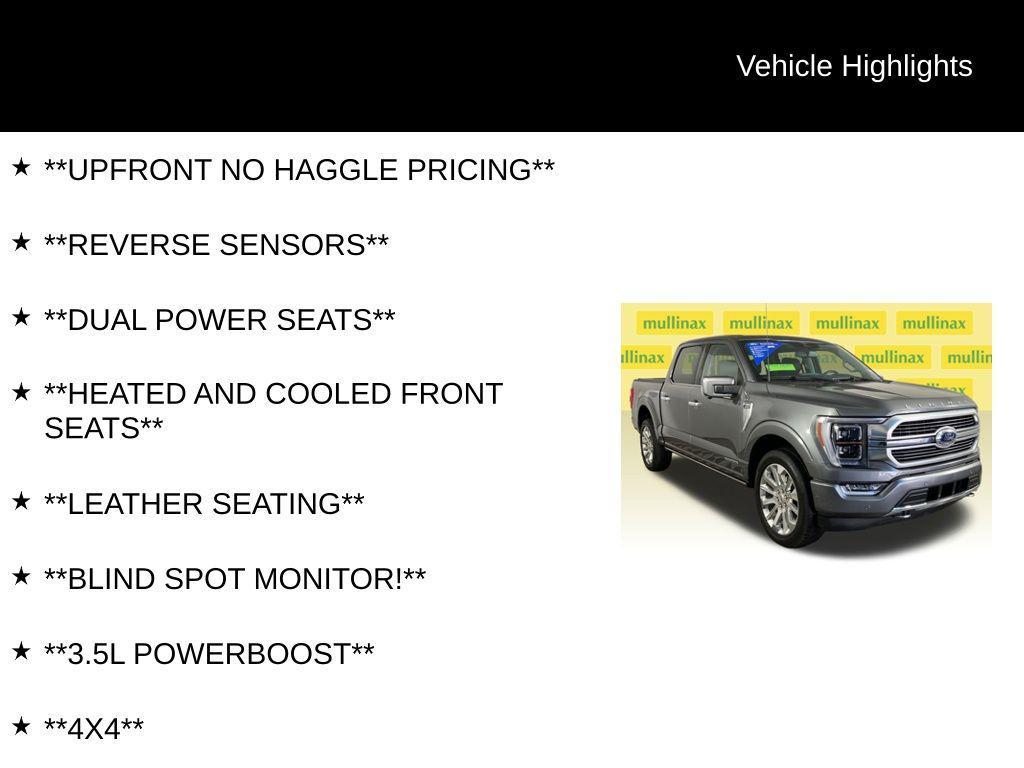 used 2023 Ford F-150 car, priced at $56,500