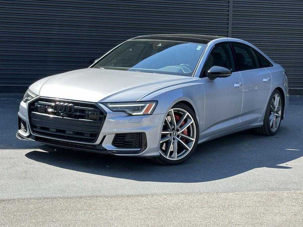 used 2021 Audi S6 car, priced at $34,350
