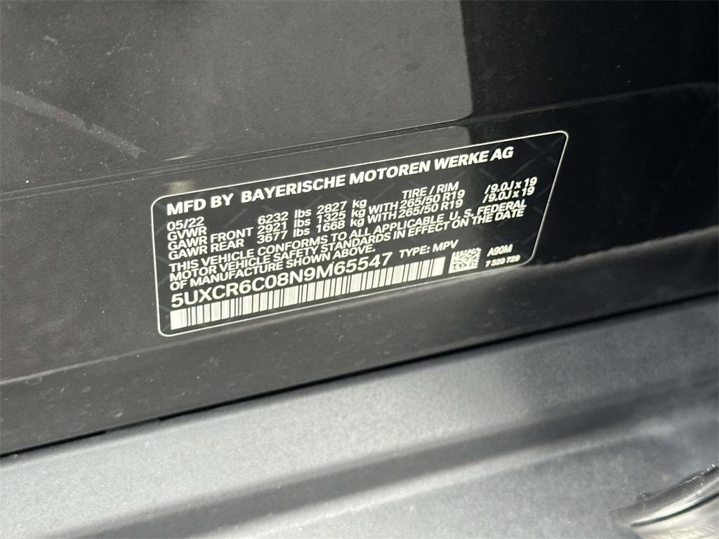 used 2022 BMW X5 car, priced at $27,500