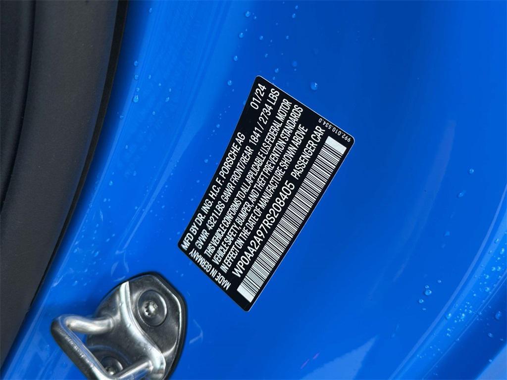 used 2024 Porsche 911 car, priced at $141,171