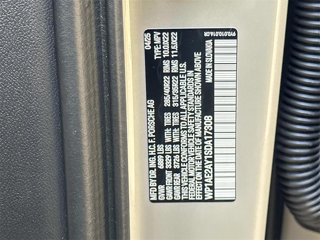 new 2025 Porsche Cayenne car, priced at $123,255