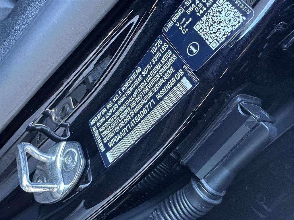 new 2026 Porsche Taycan car, priced at $121,256