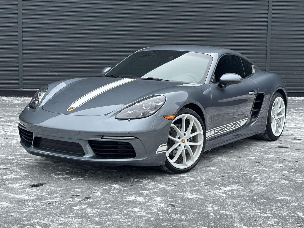 used 2025 Porsche 718 Cayman car, priced at $91,500