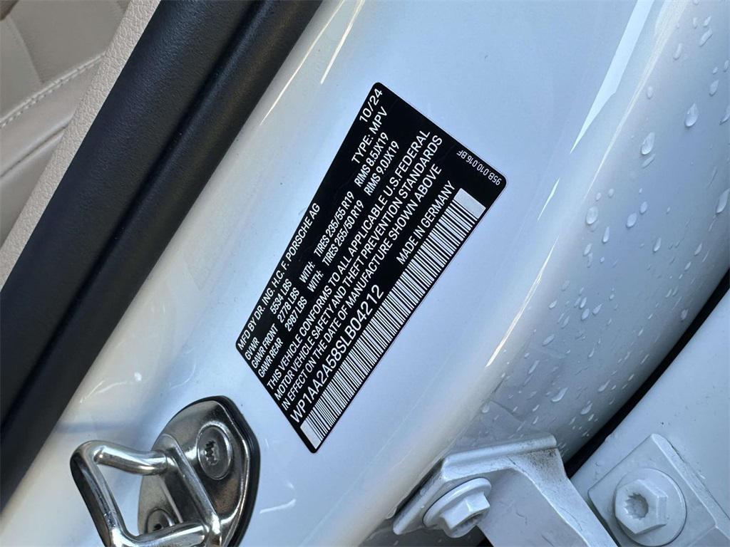 used 2025 Porsche Macan car, priced at $61,000