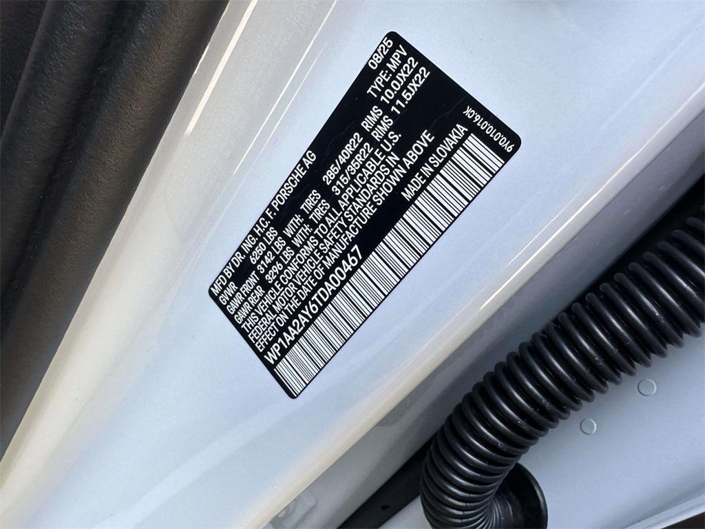 new 2026 Porsche Cayenne car, priced at $109,480