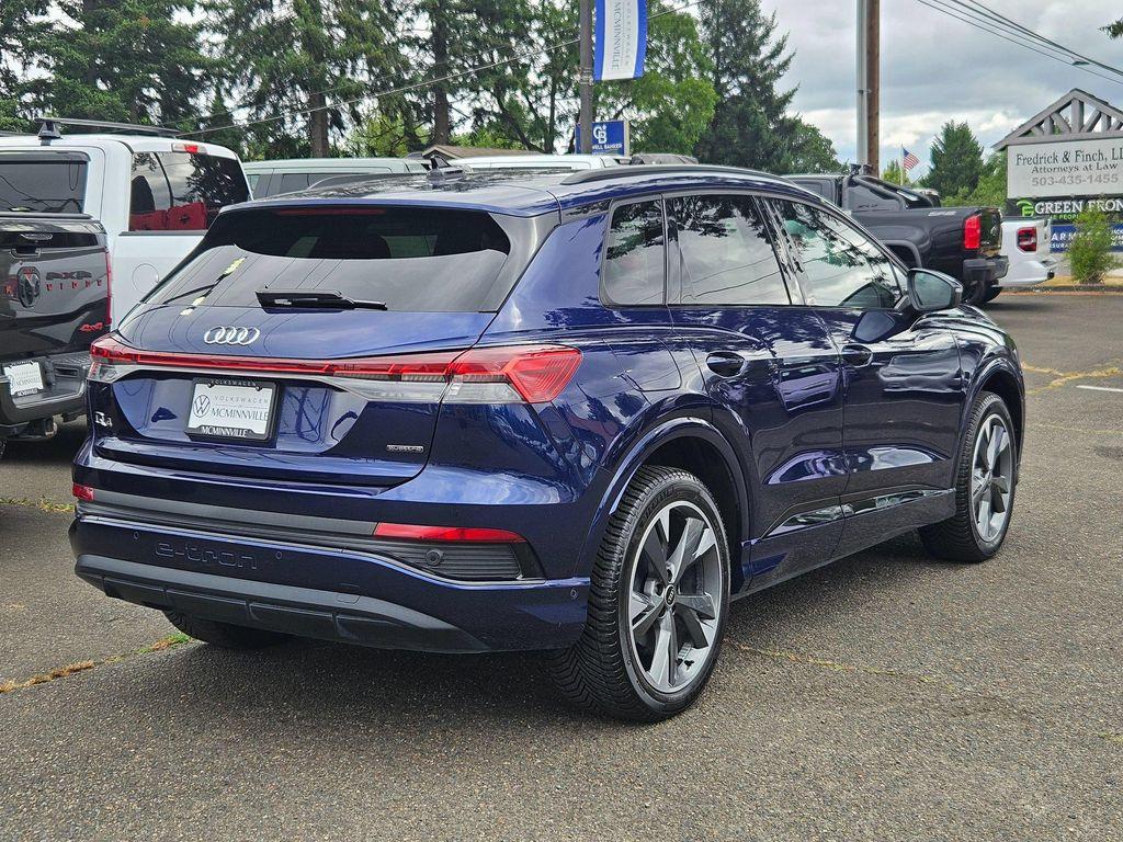 used 2023 Audi Q4 e-tron car, priced at $32,387