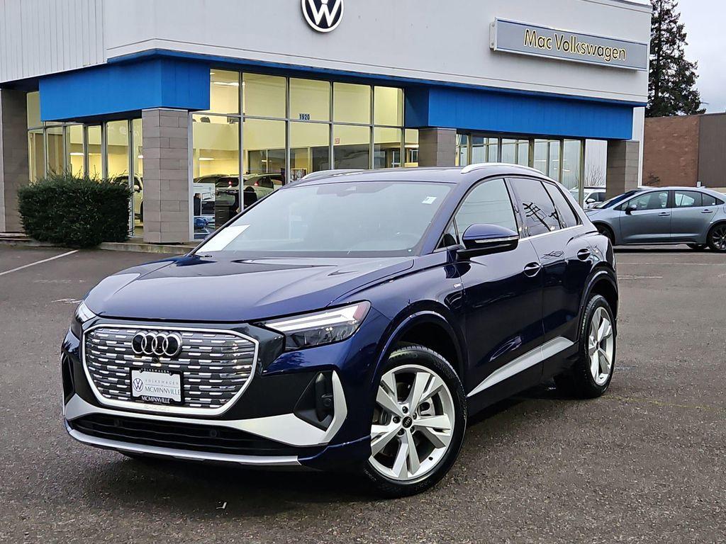 used 2023 Audi Q4 e-tron car, priced at $24,890