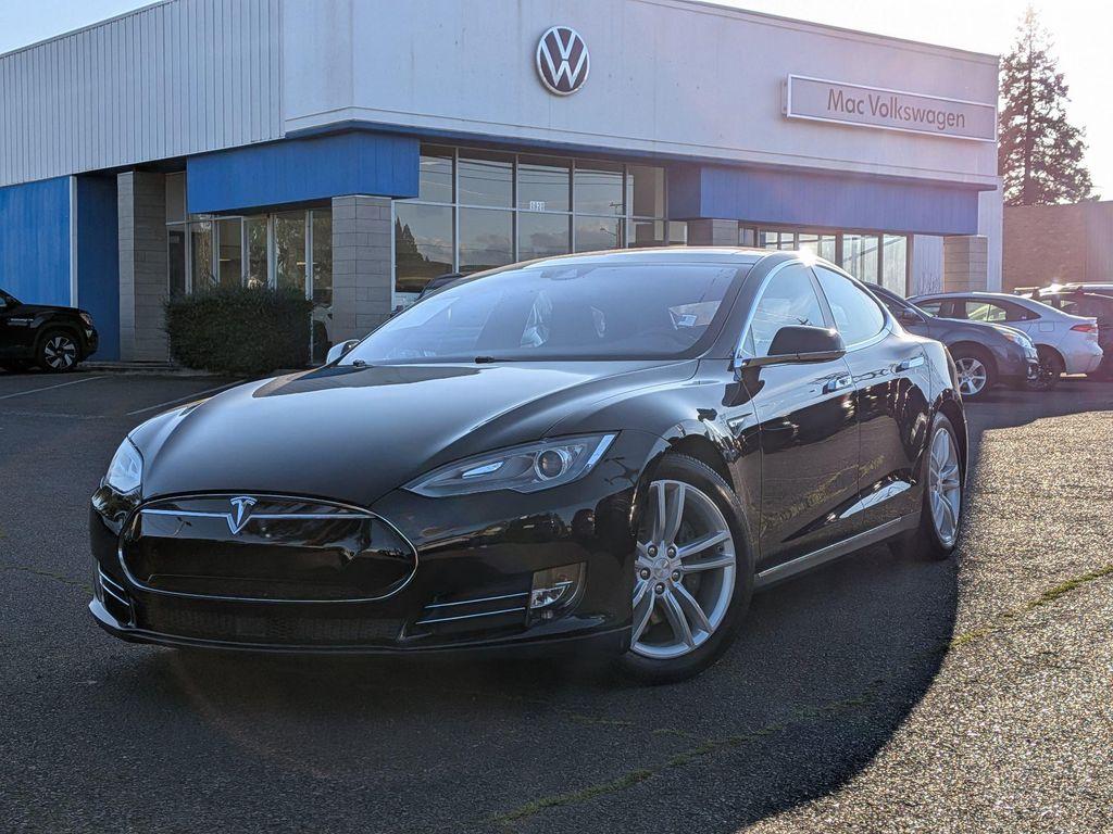 used 2015 Tesla Model S car, priced at $15,763