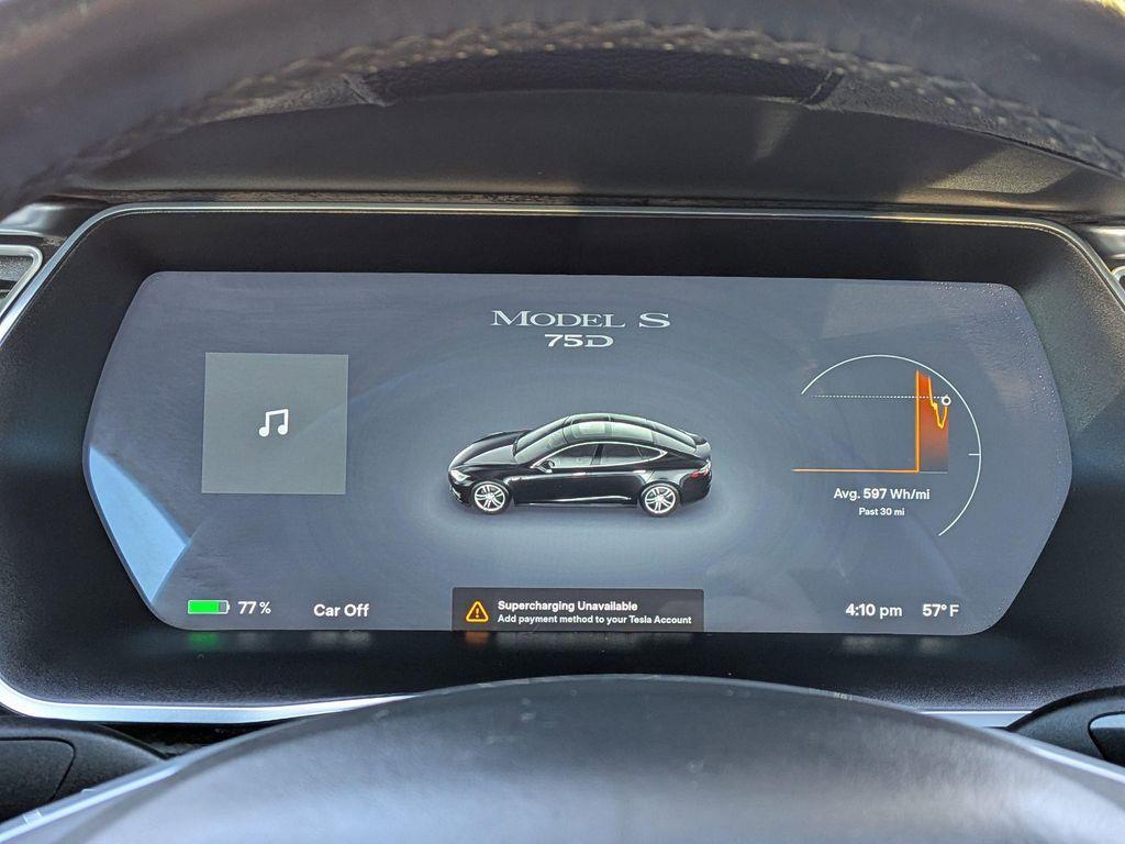 used 2015 Tesla Model S car, priced at $15,763